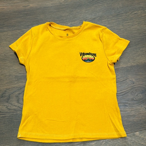 Volcom Have A Clue Tee - Golden Haze - Picture 3 of 5